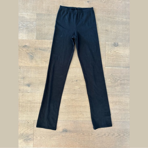 skims outdoor split hem onyx leggings pants - Picture 2 of 6
